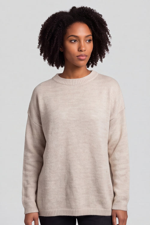 Elaine Knitted Jumper Stone – image 2 of 6