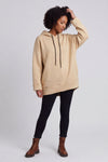 Jaylen Hooded Cotton Top Camel – image 2 of 6