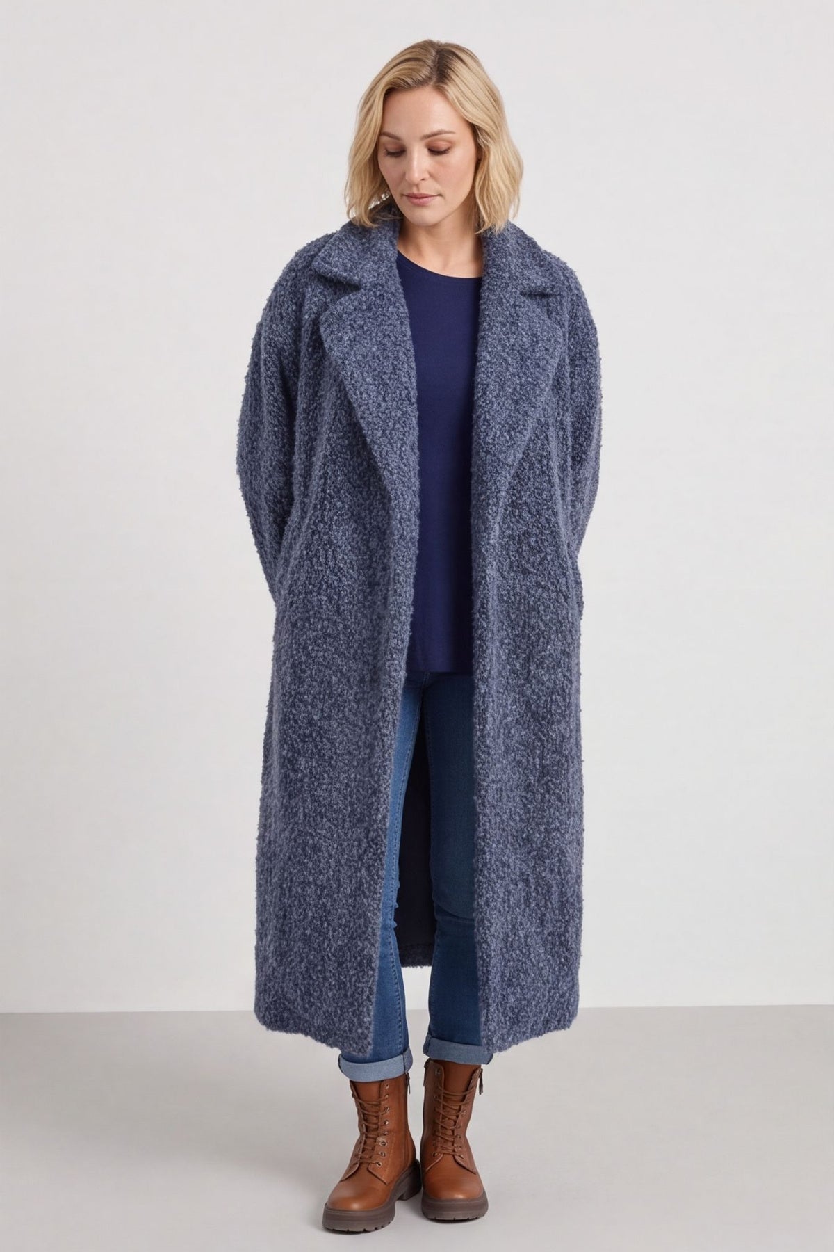 Stefania Coat Dark Blue – image 2 of 5