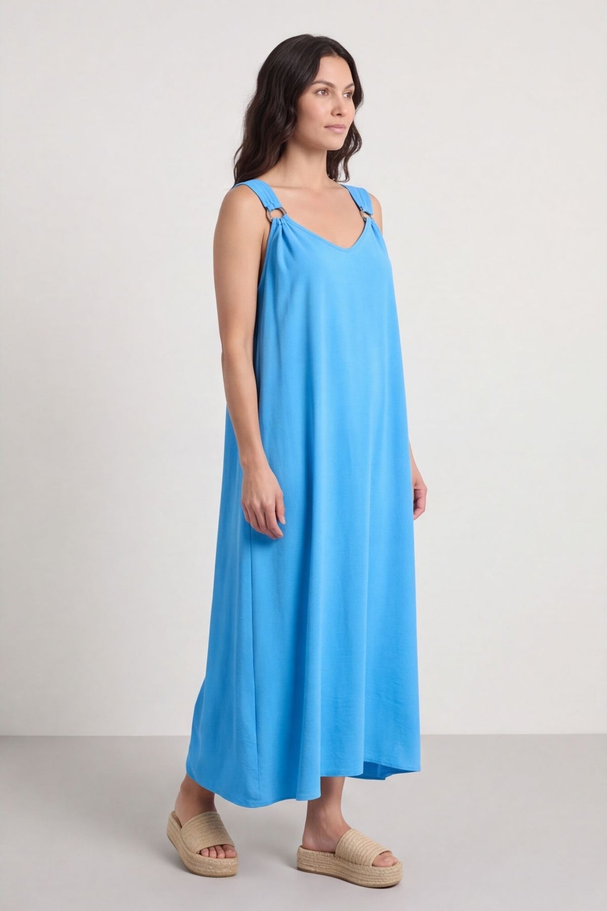 Fiona Strap Dress Kingfisher – image 2 of 5