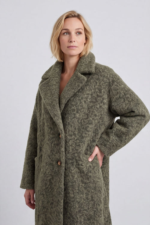 Stefania Coat Khaki – image 2 of 6
