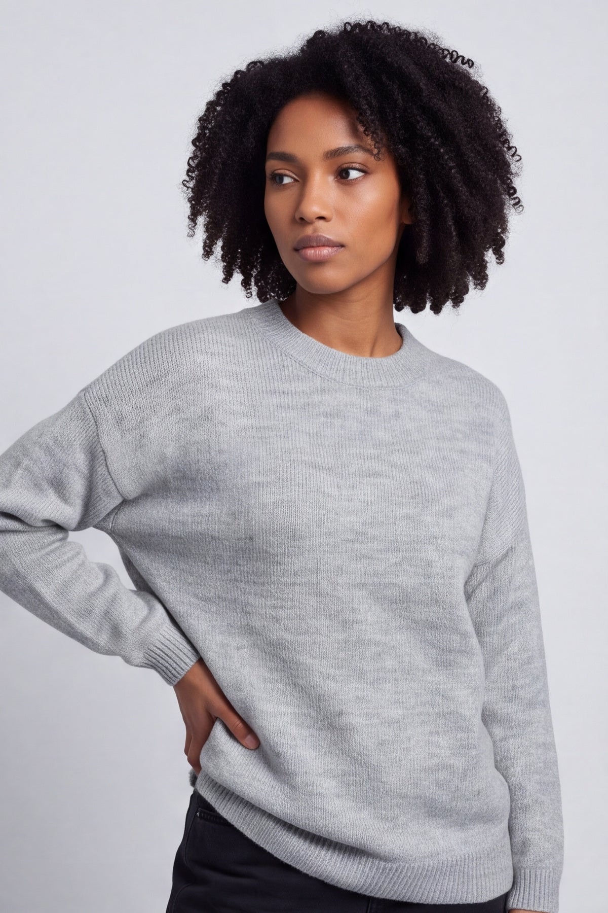 Elaine Knitted Jumper Grey – image 2 of 6