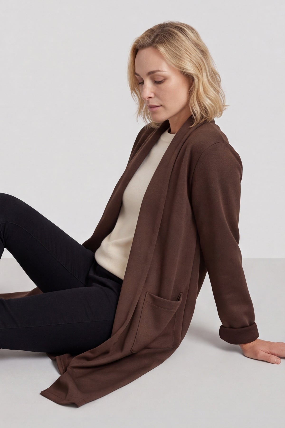 Christabel Jacket Cocoa – image 2 of 5
