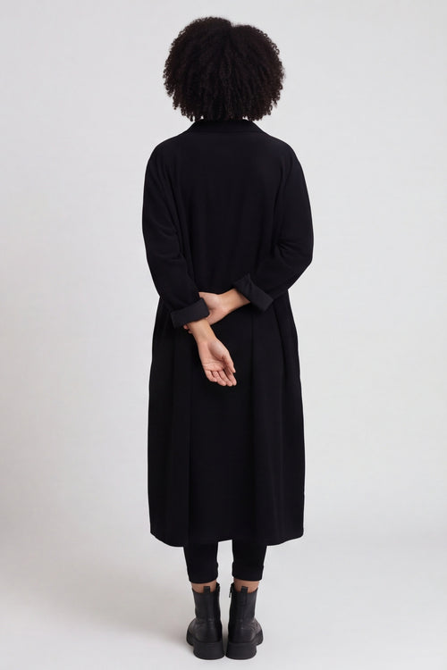 Amina Needlecord Dress Black – image 2 of 6