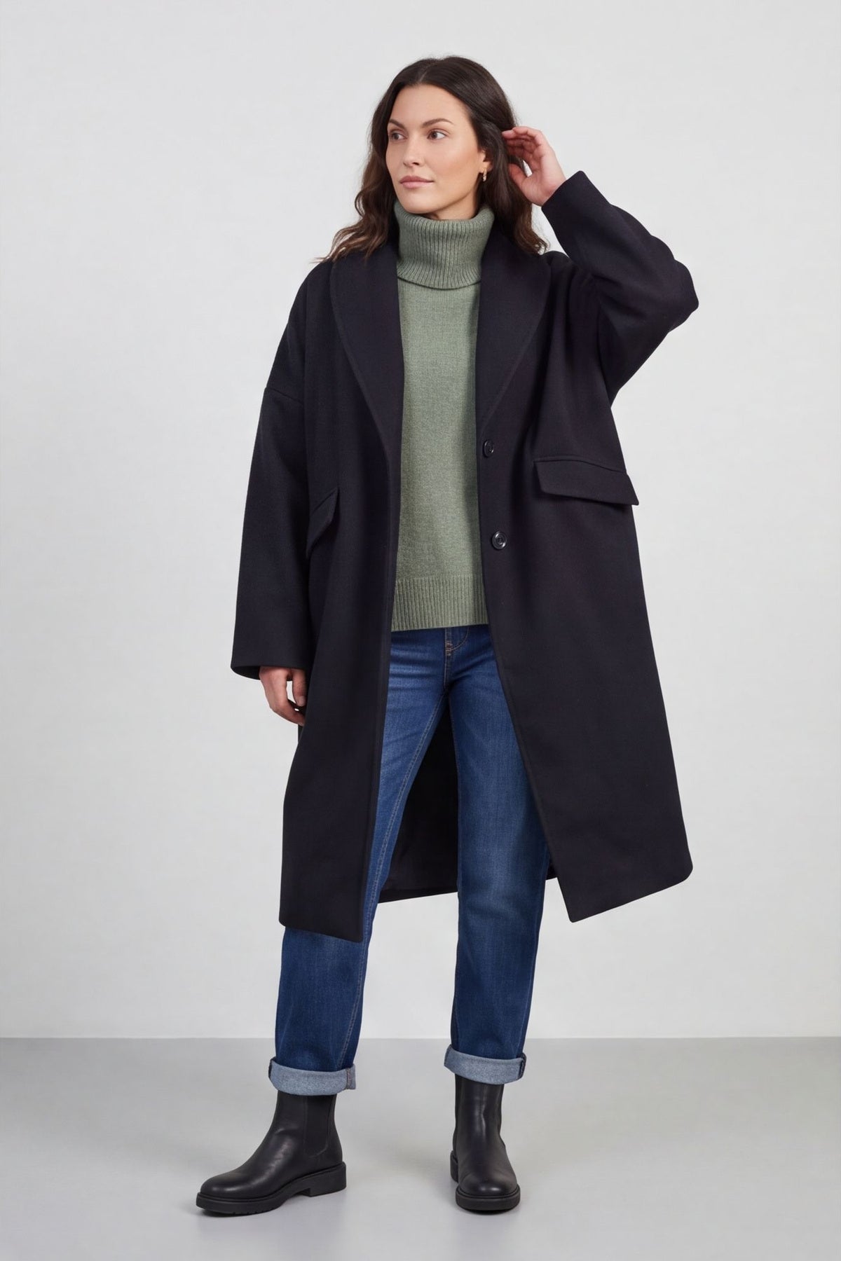 Helen Coat Black – image 2 of 6