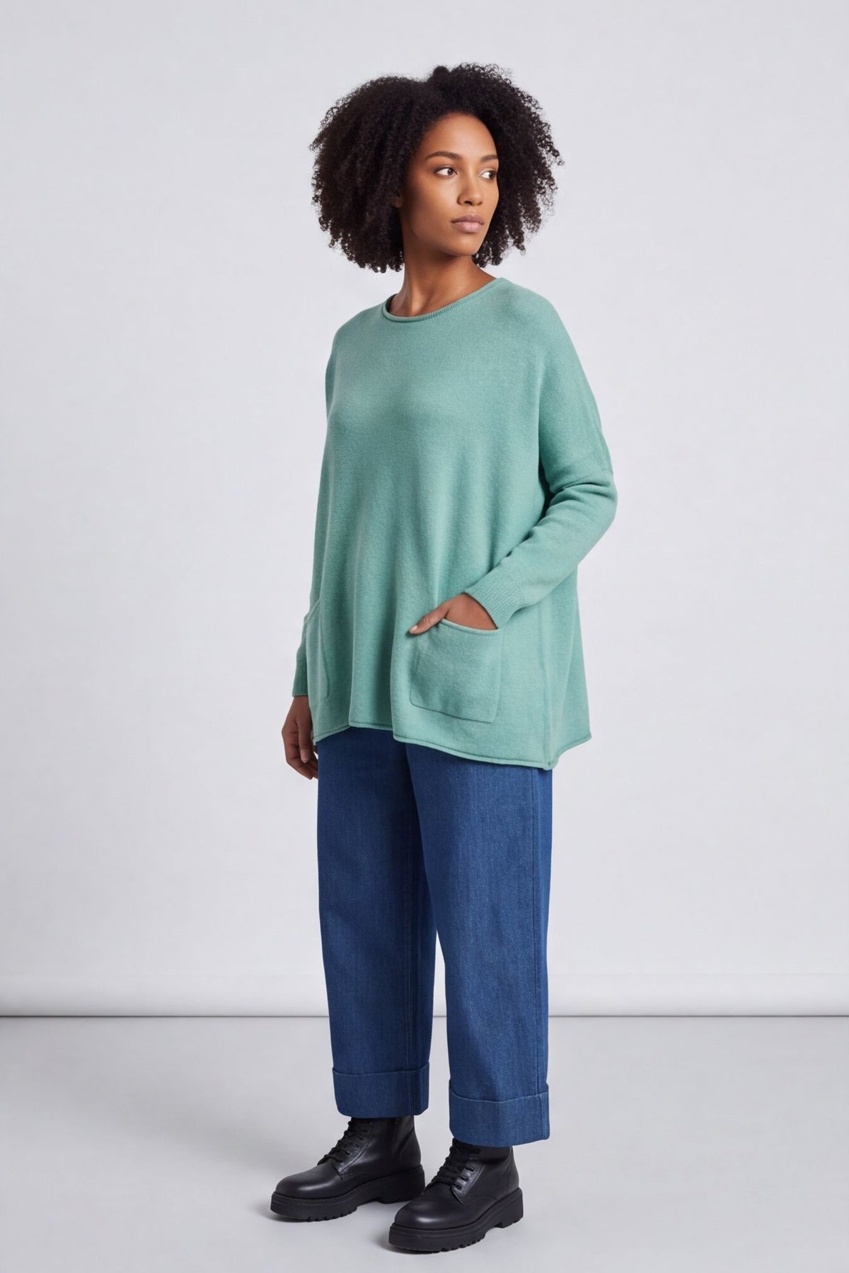Fern Pocket Knitted Jumper – image 2 of 4