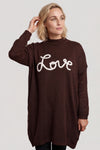 Love Knitted Jumper Dress Cocoa – image 2 of 6