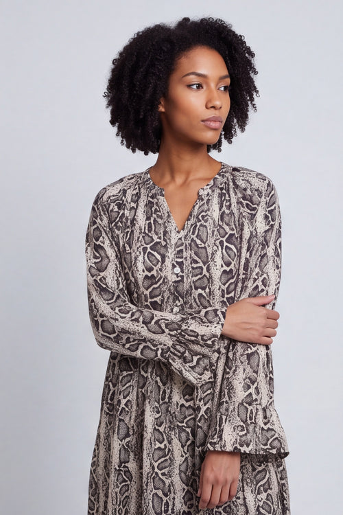 Jackie Snake Print Dress – image 2 of 4