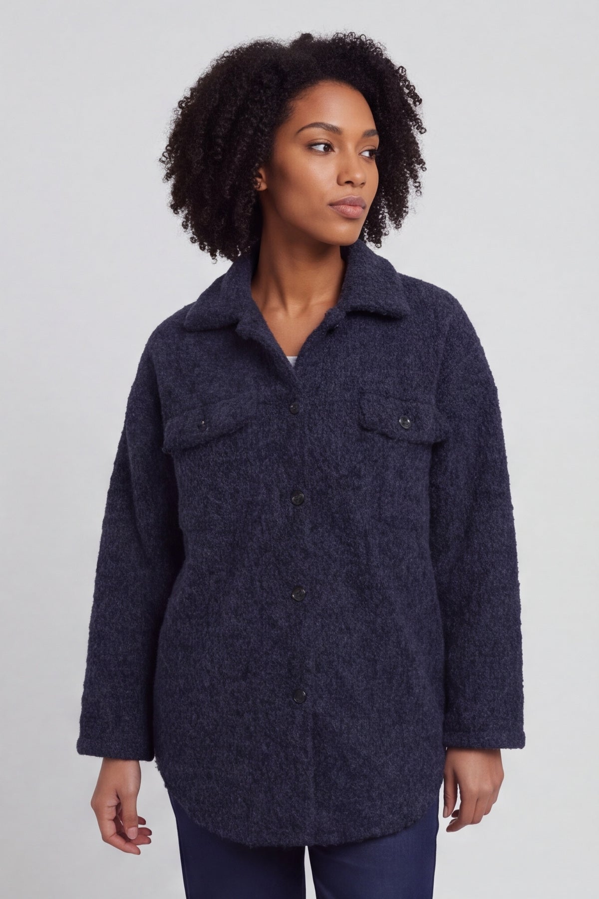 Brylee Jacket Navy – image 2 of 6