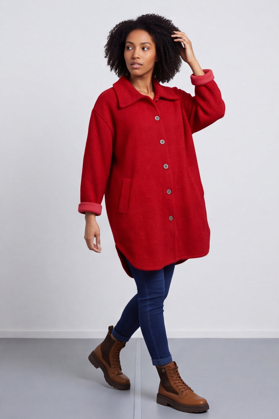 Julianne Jacket Red – image 2 of 6