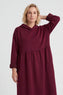Saskia Hooded Dress Wine – image 2 of 5