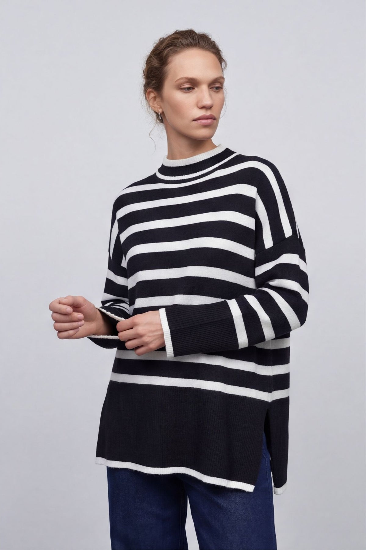 Marla Stripe Knit Top – image 2 of 6