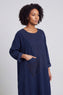 Laurie Needlecord Dress Navy – image 2 of 6