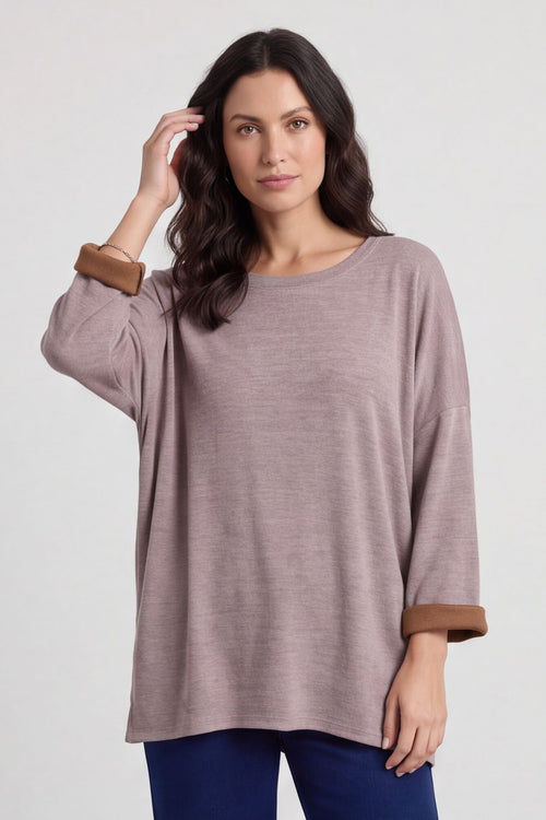 Cailina Knitted Jumper Mocha – image 2 of 3