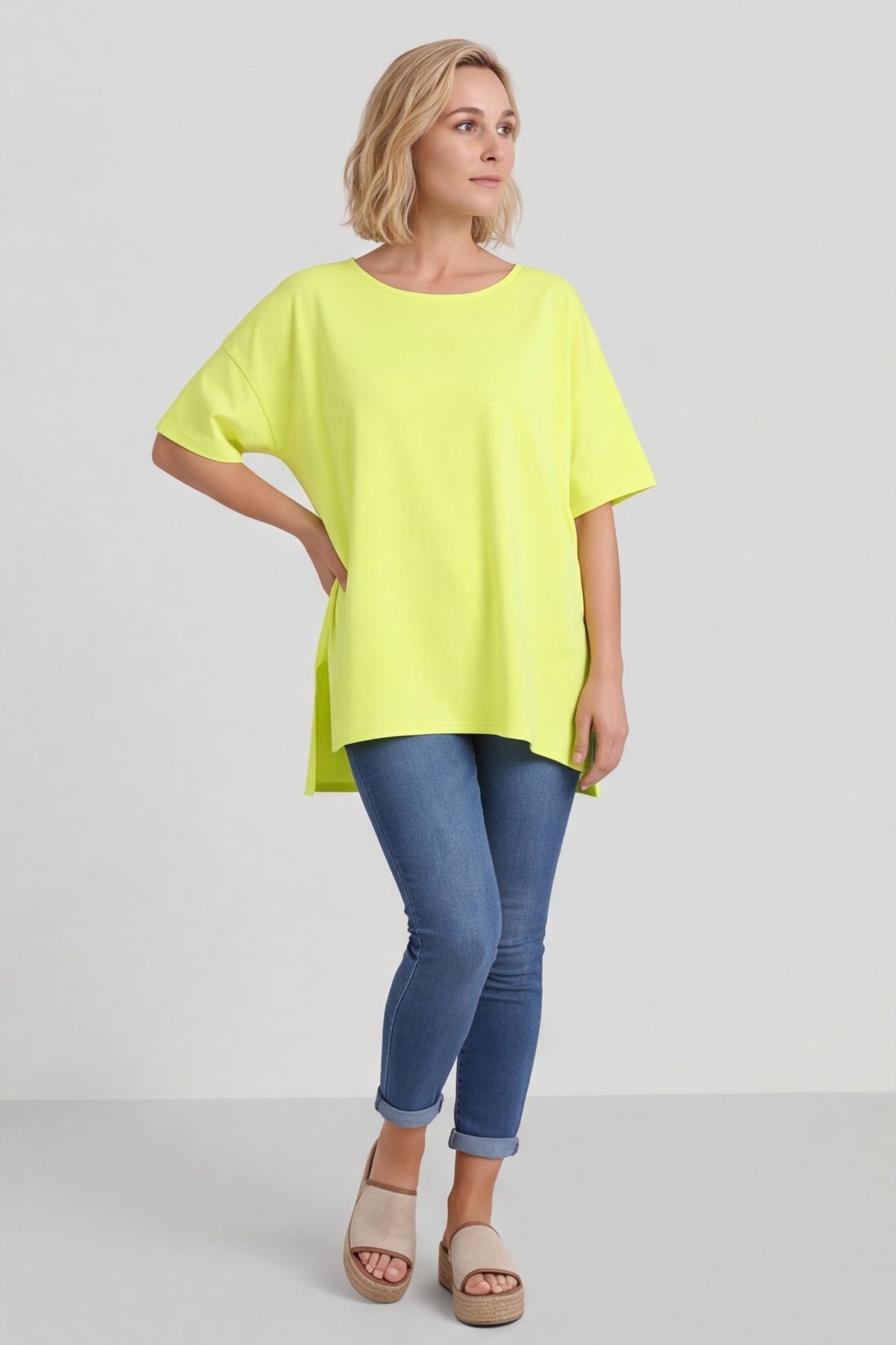 Bantham Strap Back Cotton Top Yellow – image 2 of 5
