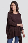 Margie Dip Side Cotton Top Cocoa – image 2 of 6
