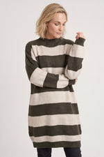 Osanna Stripe Knitted Jumper Khaki Khaki - Osanna Stripe Knitted Jumper Khaki – image 2 of 6