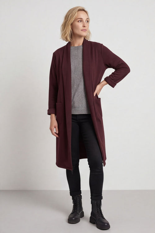 Christabel Jacket Burgundy – image 2 of 6