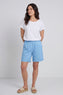 Sydney Linen Shorts Powder Blue – image 2 of 6