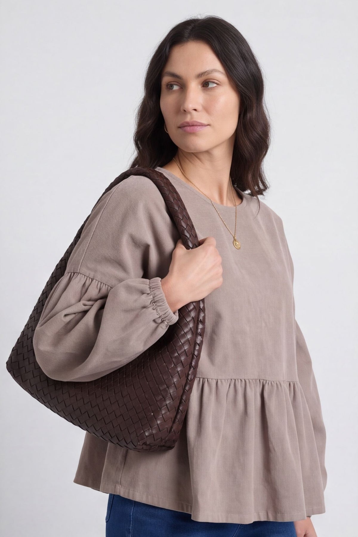 Bella Needlecord Tiered Top – image 2 of 5