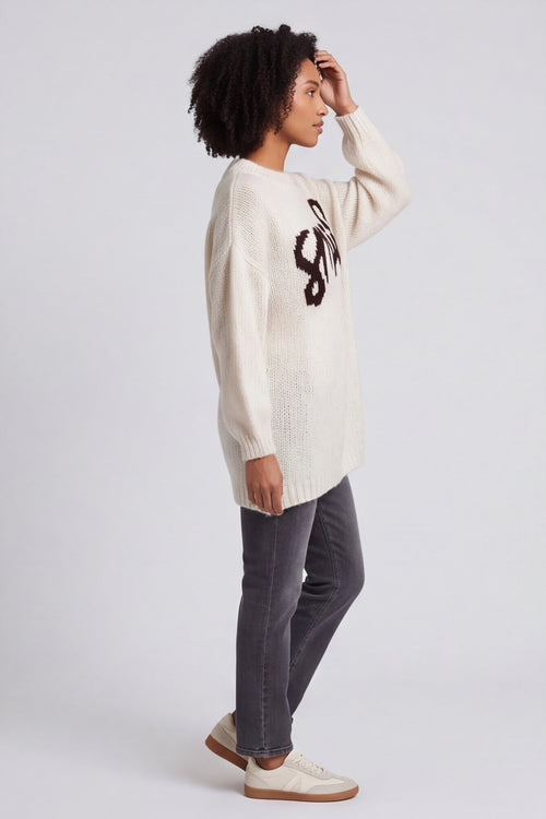Smile Knitted Jumper Stone – image 2 of 5