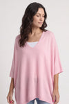 Katya V-Neck Top Pink – image 2 of 4