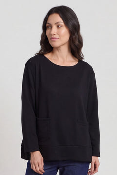 Codie Wool Top Black – image 1 of 3