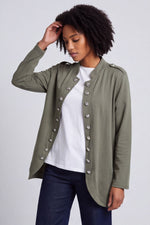 Gatwick Jersey Jacket Khaki Khaki - Gatwick Jersey Jacket Khaki – image 1 of 5