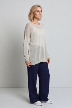 Bamburgh Knit Top Stone – image 1 of 4