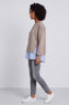 Gail Layer Detail Top Mocha – image 3 of 6