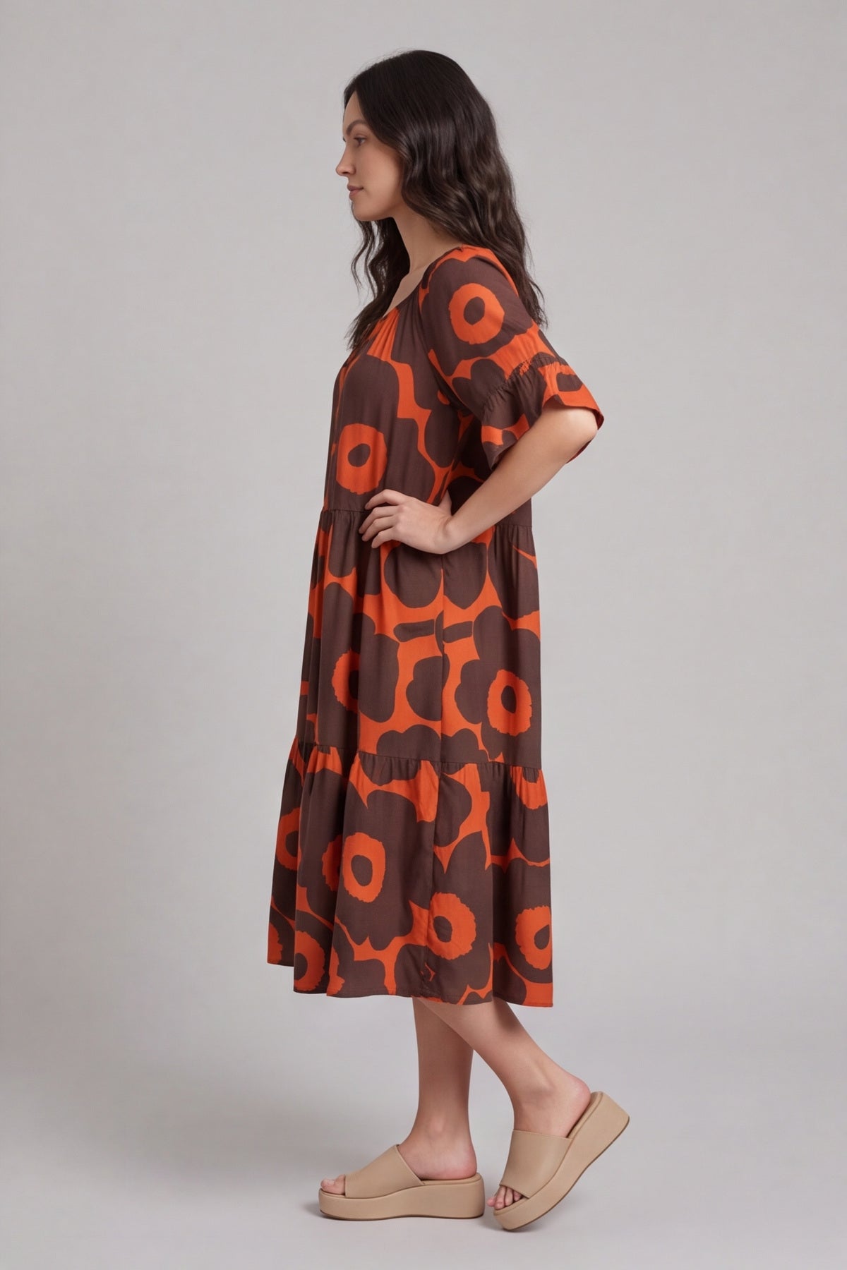 Maeve Print Dress – image 3 of 5
