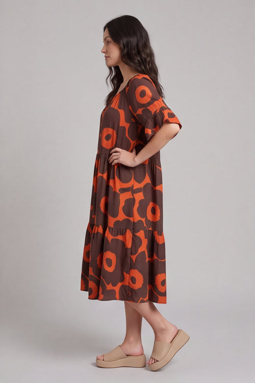 Maeve Print Dress – image 3 of 5