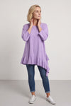 Carey Frill Cotton Top Lilac – image 2 of 3
