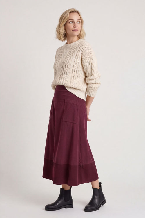 Darana Cord Skirt – image 2 of 5