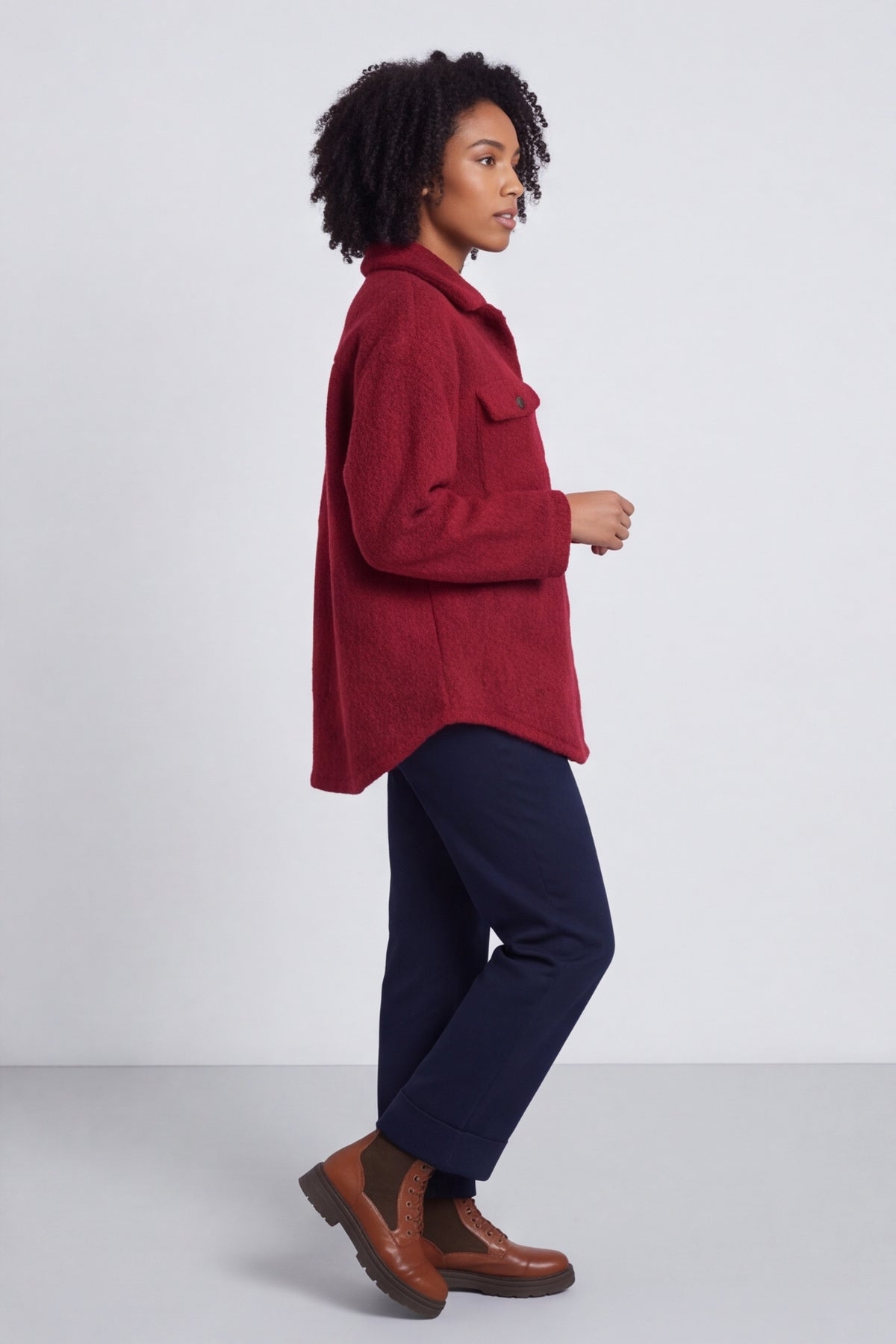 Brylee Jacket Wine – image 3 of 6