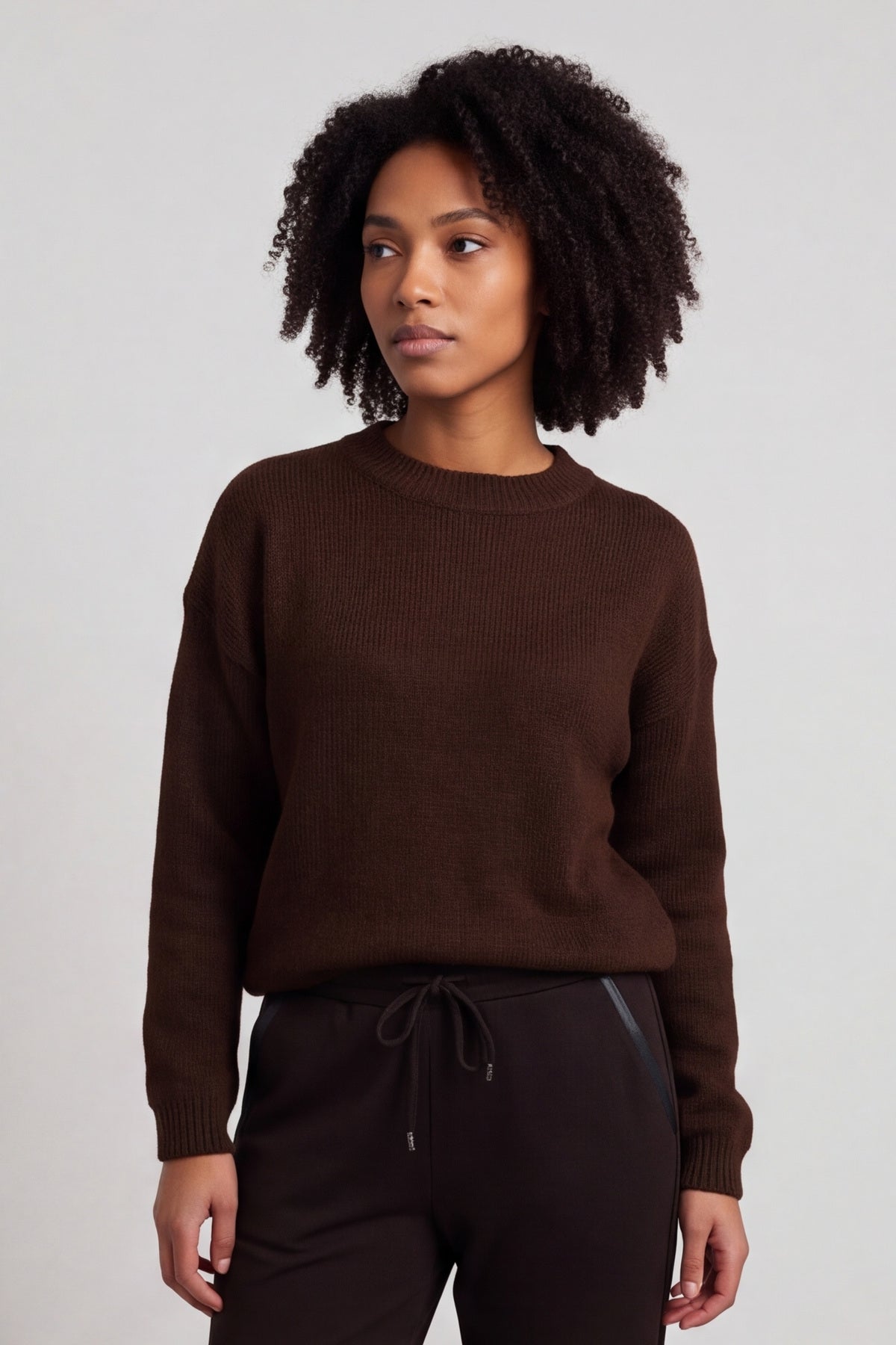 Jayda Trousers Cocoa – image 2 of 3