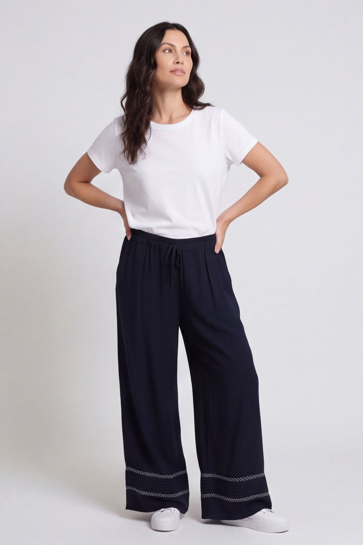 Kiki Trousers Navy – image 3 of 6