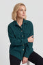 Tonya Needlecord Jacket Bottle Green – image 3 of 6