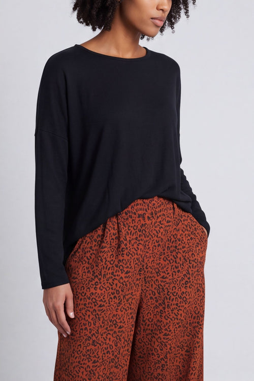 Sidonie Leopard Needlecord Trousers Burnt Orange – image 2 of 4