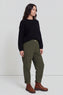 Carmella Needlecord Trousers Khaki – image 3 of 6