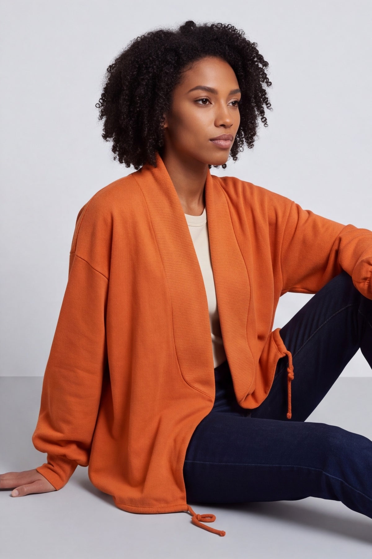 Ramsey Cotton Jacket Burnt Orange – image 2 of 5