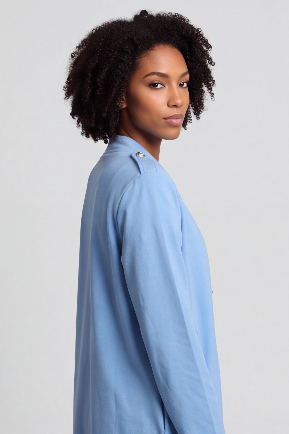 Gatwick Jersey Jacket Powder Blue – image 3 of 6