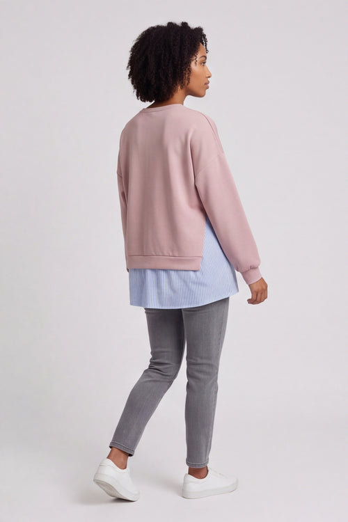 Gail Layer Detail Top Pink – image 3 of 6