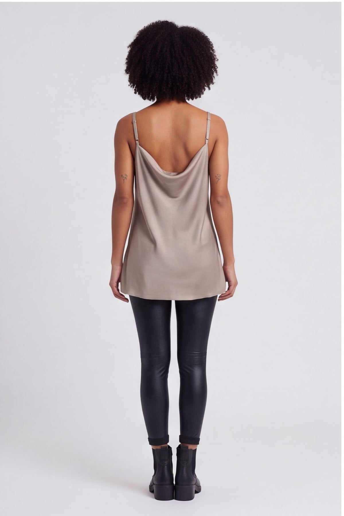 Rinoa Vest Top Stone – image 3 of 6