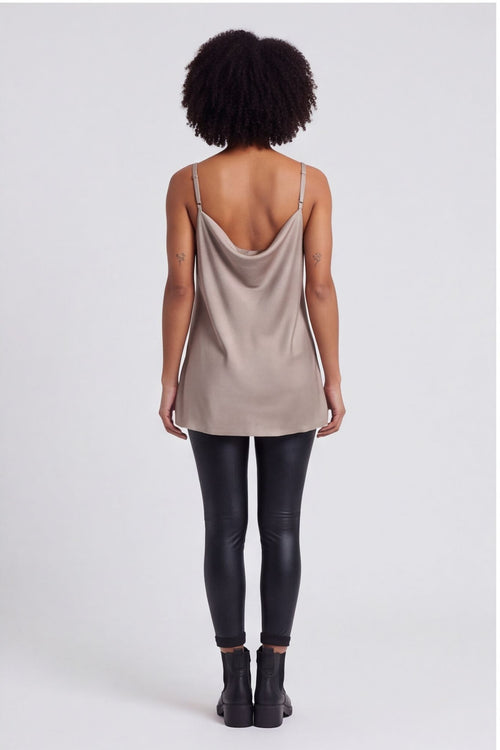 Rinoa Vest Top Stone – image 3 of 6