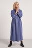 Saskia Hooded Dress Blue