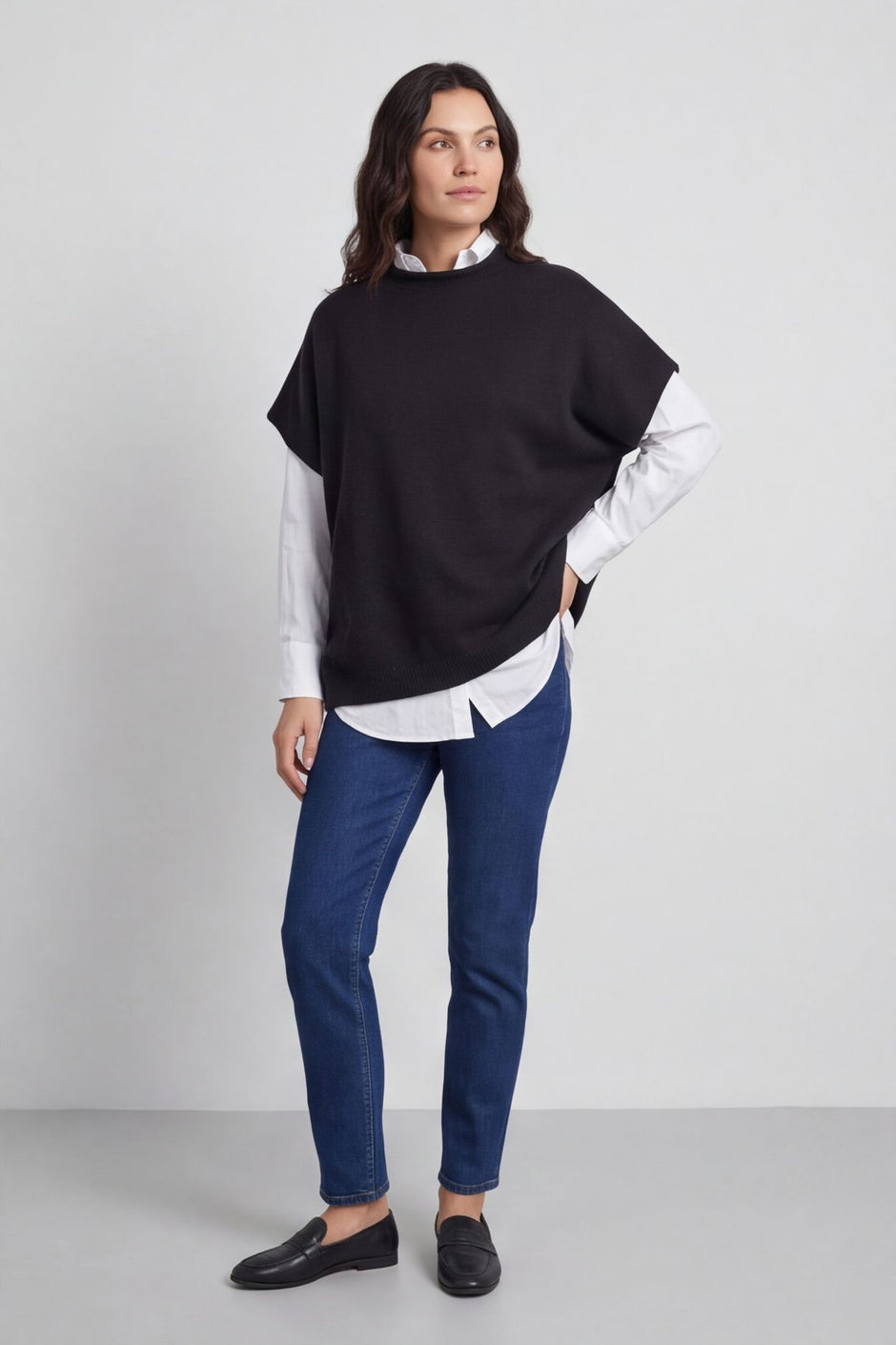 Mila Knitted Vest Black – image 3 of 6
