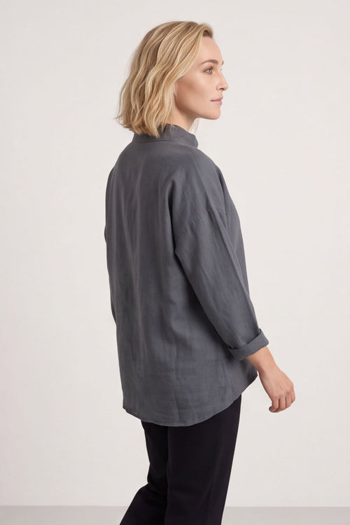Bradley Linen Top Charcoal – image 3 of 6