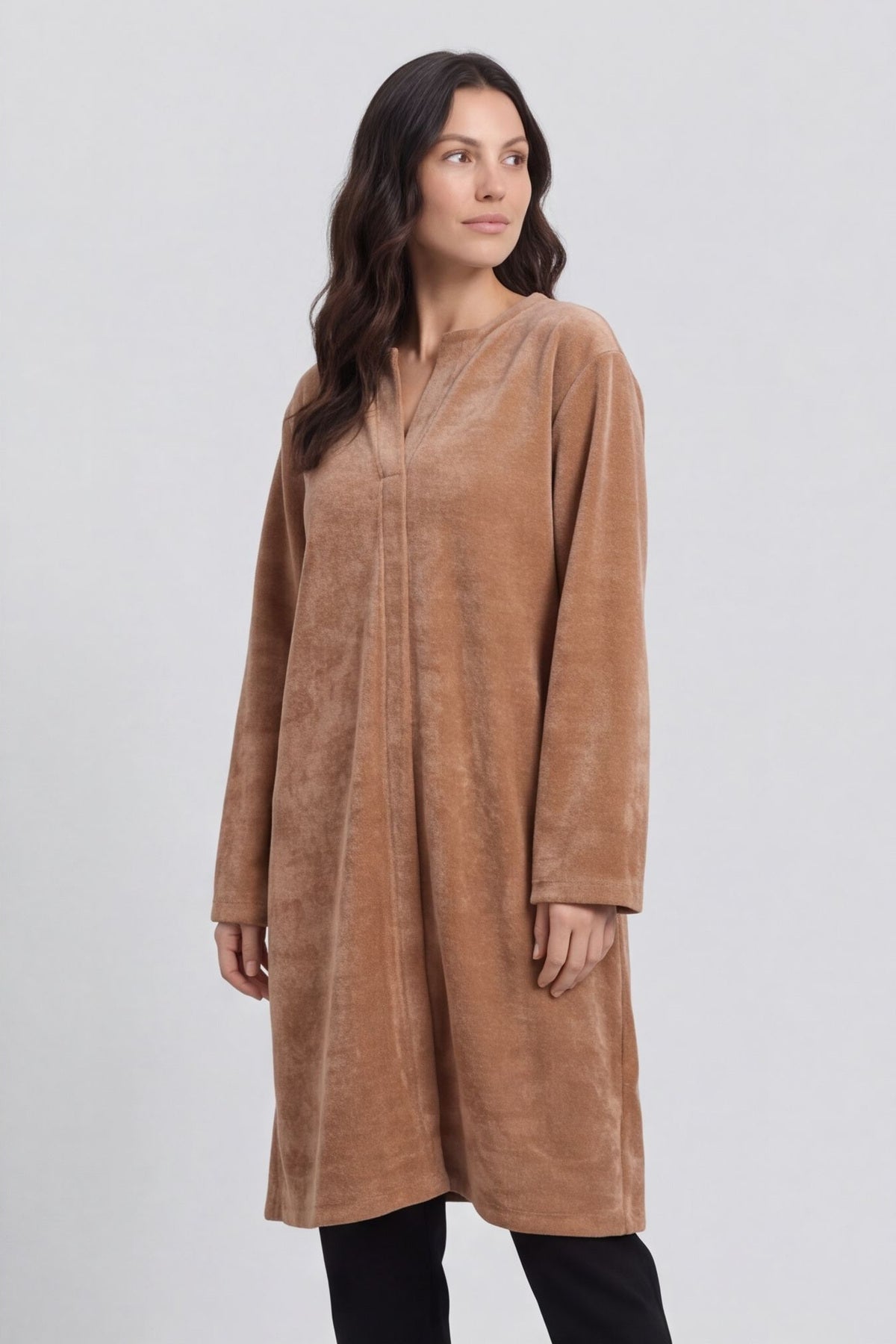 Winifred Cord Tunic Brown – image 2 of 4