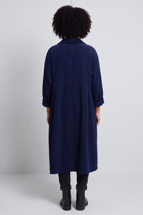 Amina Needlecord Dress Navy – image 3 of 6